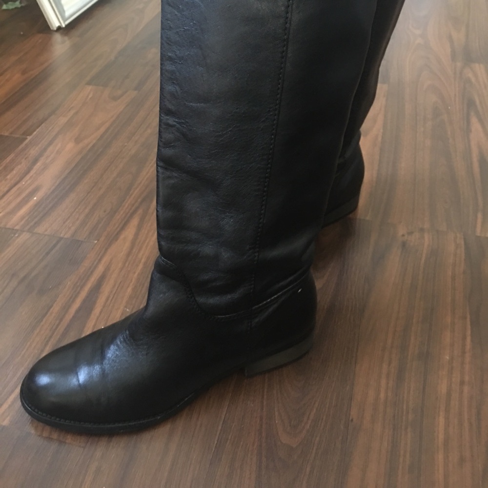 Coach Tall Leather Boots Gem